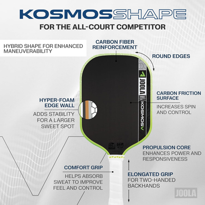 JOOLA Pro V Kosmos Paddle 16mm