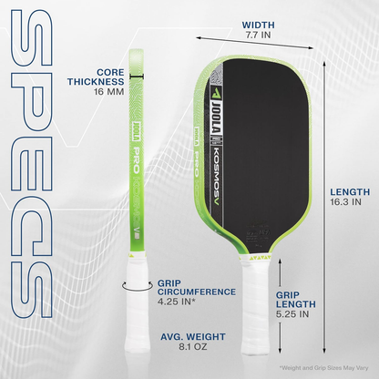 JOOLA Pro V Kosmos Paddle 16mm