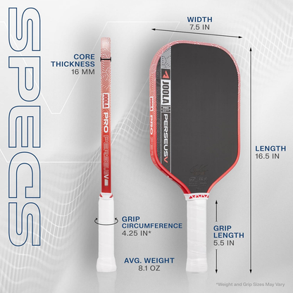JOOLA Perseus Pro V Paddle 16mm