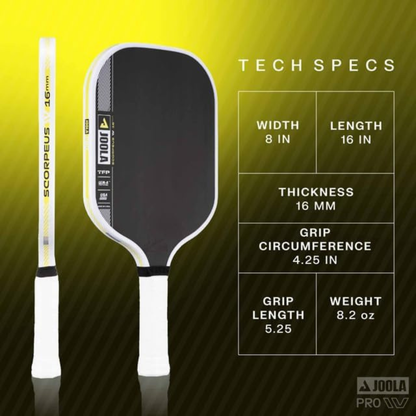JOOLA Pro IV Scorpeus 16mm Paddle