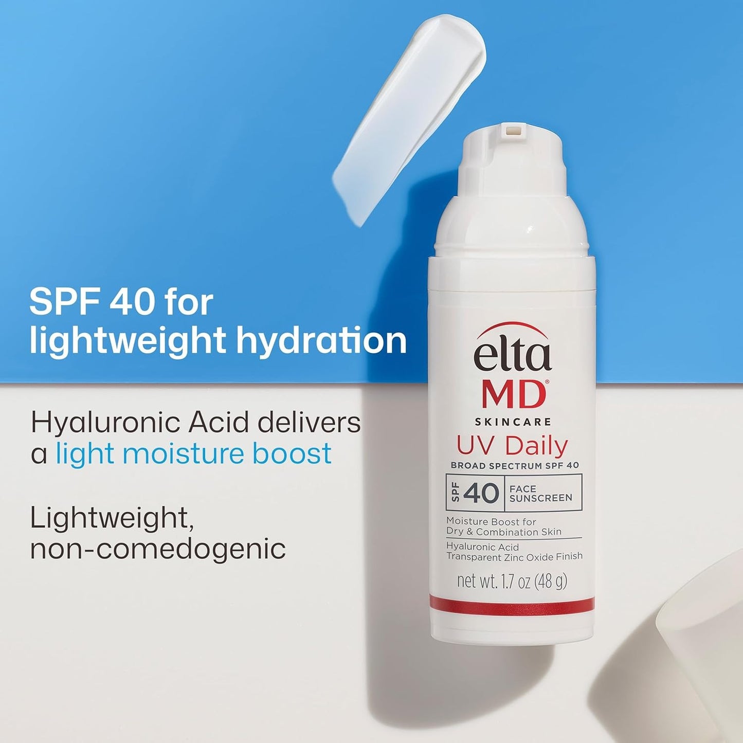 EltaMD UV Daily SPF 40 Face Moisturizer Sunscreen 1.7 oz (2 Pack)