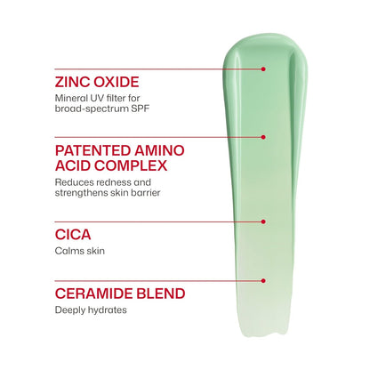EltaMD UV Skin Recovery SPF 50 Green Tint Mineral Face Sunscreen 1.7 oz