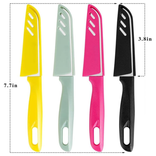 BYkooc 8-Piece Paring Knife Set, Small Vegetable & Fruit Knives
