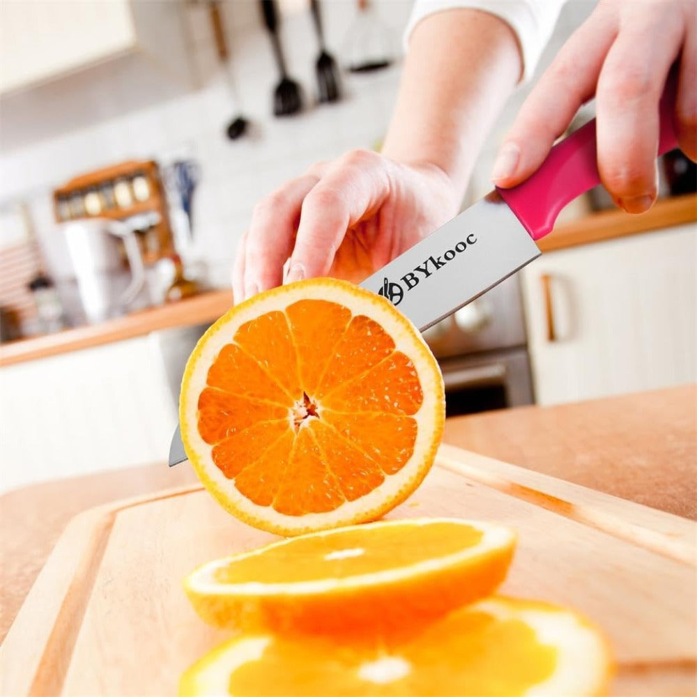 BYkooc 8-Piece Paring Knife Set, Small Vegetable & Fruit Knives