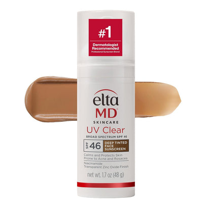 EltaMD UV Clear Deep Tinted SPF 46 Face Sunscreen 1.7 oz